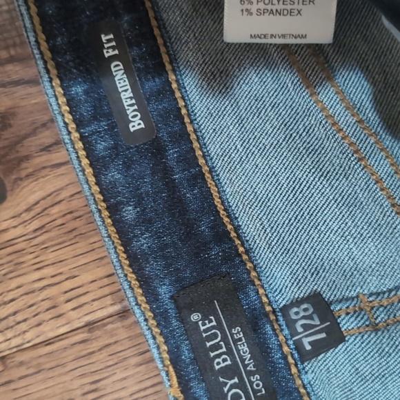 Just Blue Boyfriend Jeans - Picture 3 of 5